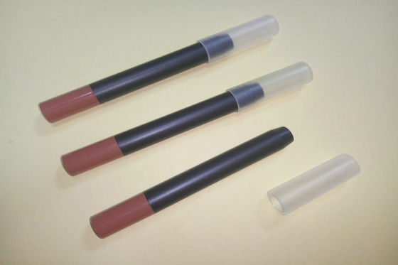 Adjustable Length Lipstick Pencil Packaging Tube PS Material With Any Color