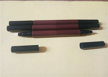 İyi bir fiyat. Boş ABS Çifte Sonu Eyeliner Ambalaj Özel Renkler Su geçirmez 143.8 * 11mm çevrimiçi