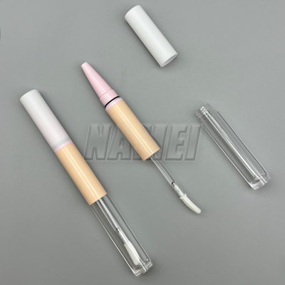 Kalite Fabrika Sıcak Satış Özel Etiket Lip Glaze Lip Liner 2-in-1 Lipliner Kalem Tüpleri Lip Liner Konteyner Fabrika