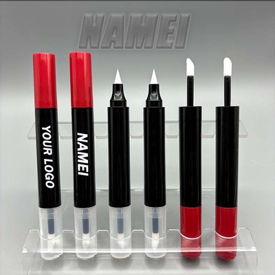İyi bir fiyat. Göz Gölgesi Tüp Özel Etiket Çift Başlı Boş Güzel Konteyner Göz Gölgesi Eyeliner Tüp Boş Eyeliner Tüp çevrimiçi
