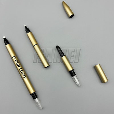 İyi bir fiyat. 3 in 1 OEM ODM özel kaş kalem kalıp makyaj eyeliner kalem kozmetik ambalaj tüp kozmetik ambalaj çevrimiçi