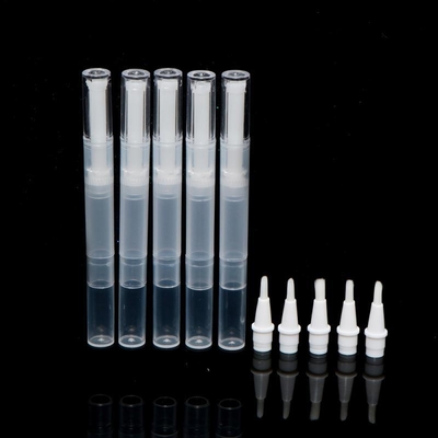 İyi bir fiyat. Boş 2ml 4ml Dudak Parlaklığı tüp Konteyner Kutikül Yağı Tırnak Makyaj Polonya Aksesuarlar Fırça ile Twist Pen çevrimiçi