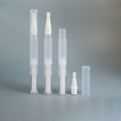 İyi bir fiyat. 2ml 4ml Empty Airless Cosmetic Twist Pen Packaging Nail Oil Pen With Brush Tip Custom Twist Brush Twist Pen Tubes çevrimiçi