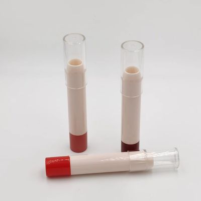 İyi bir fiyat. Şık yuvarlak dudak çubuğu plastik dudak balsamı konteyneri özel etiket ince dudak balsamı tüpü vurgulama konturlu dudak çubuğu çevrimiçi